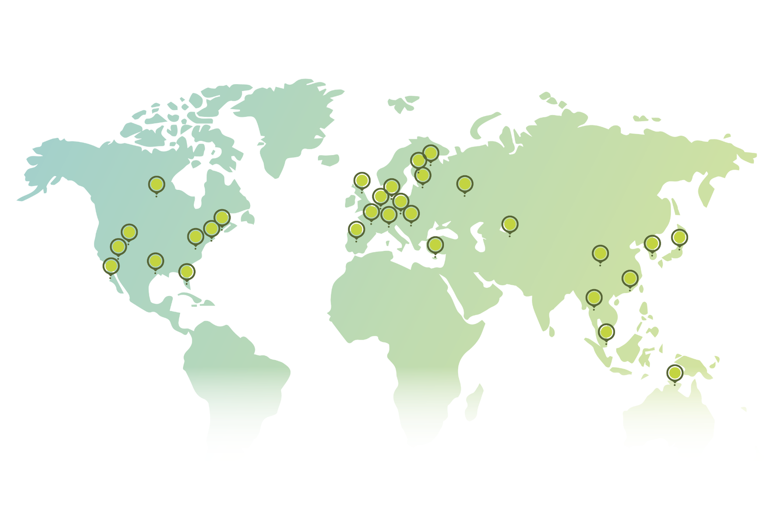 map of the world MediVega